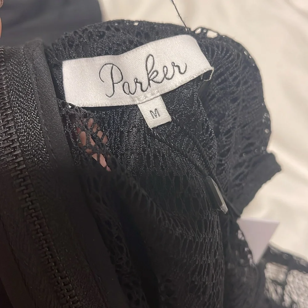NWT | Parker Black Lace Romper
